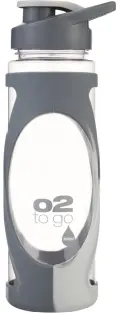 O2 Active Sports Bottle 700ml - Grey image