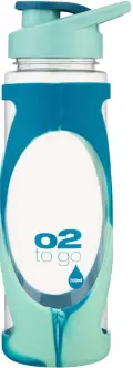 O2 Active Sports Bottle 700ml - Teal image
