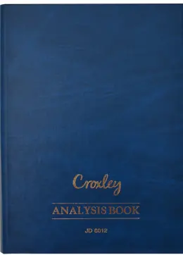 Analysis Book A4 Feint Ruled, 144 Pages, JD6012, 12 Columns across 2 Pages