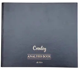 Analysis Book 324x267mm Feint Ruled 144 Pages, JD7014