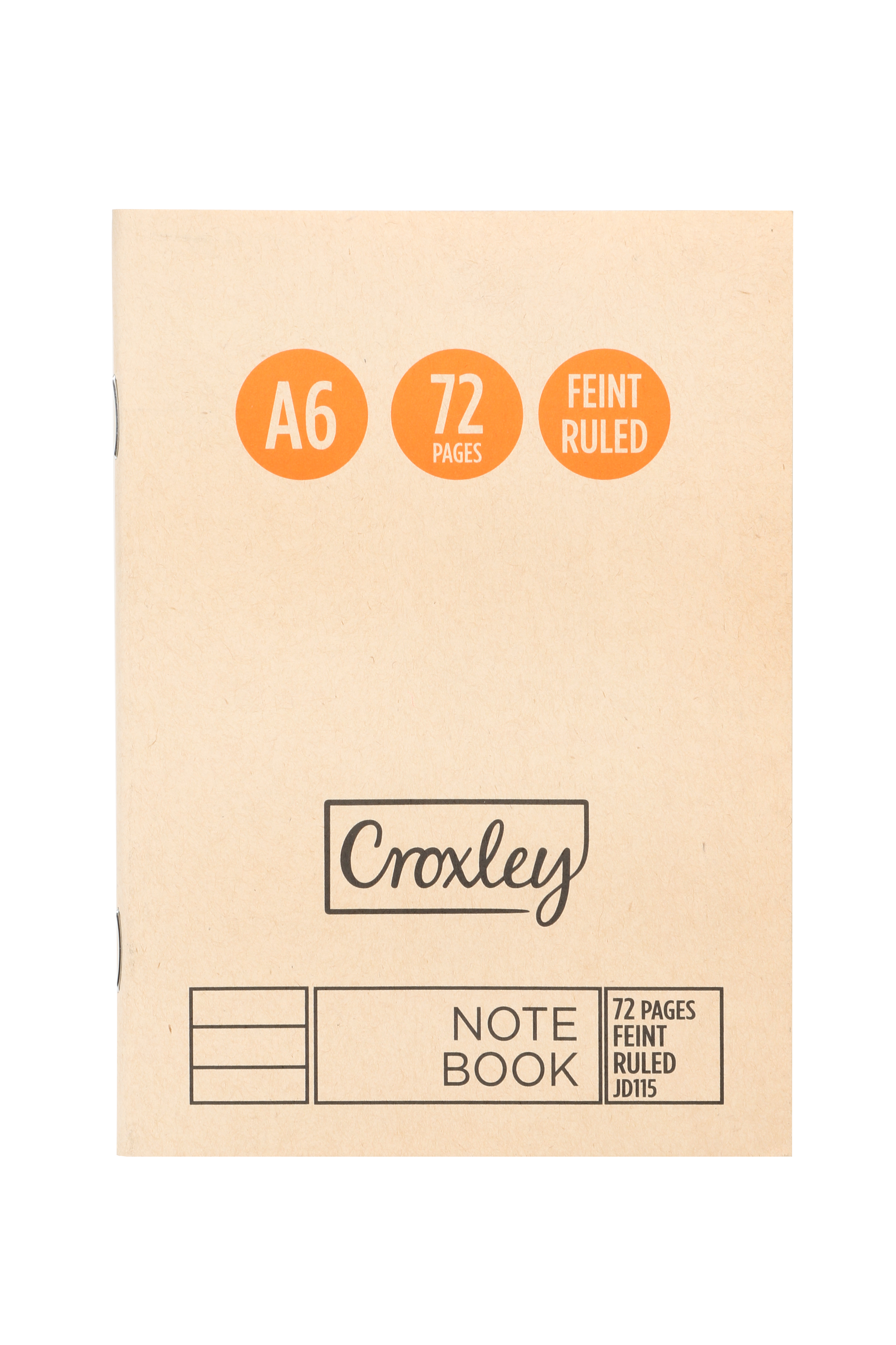Croxley Memo Book Feint Ruled A6 72 Page JD115 | Waltons