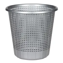 Miss Molly Mesh Waste Bin Silver JO0700-SI (Each)