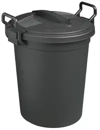 Big Jim 120Lt Garbage Bin Black DG0205-BL (Each)