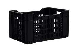 Big Jim 45Lt Vented Crate Black