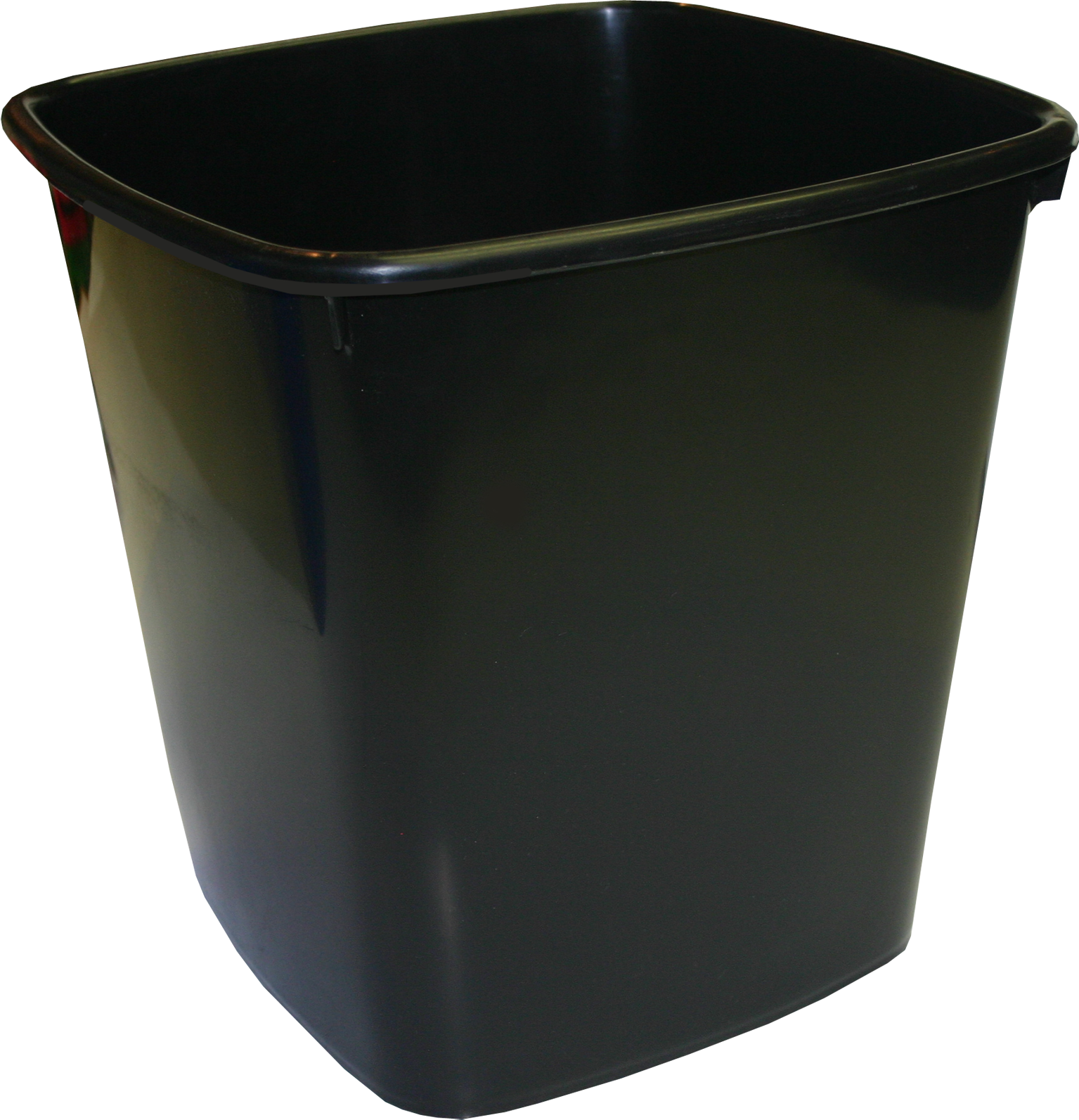 Bantex Waste Paper Bin Square 20Lt B9820 (Each) - Black | Waltons