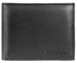 Voyager Leather Billfold Wallet 10011 (Each) - Black