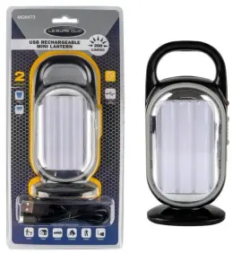 Leisure Quip USB Rechargeable Mini Lantern 200 Lumens MQ8473 (Each)