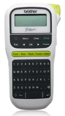 Brother P-Touch Handheld Thermal Labelling Machine H-110