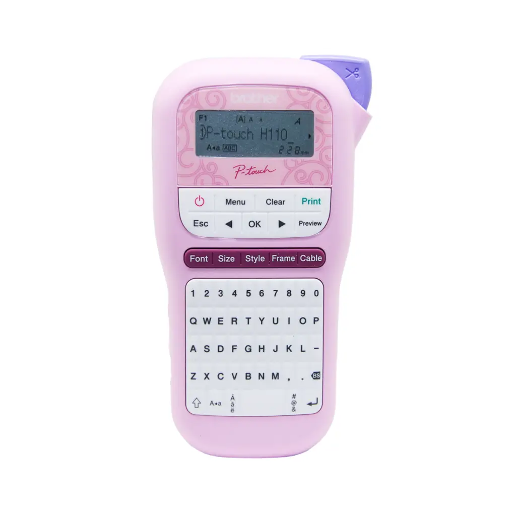 Brother H110 Label Printer - Pink
