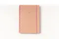 NB Soft Spiral Bound A5 Notebook Solid Colour (Each) - Pink image