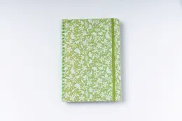 NB Soft Spiral Bound A5 Notebook Designer (Each) - Green