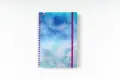 NB Soft Spiral Bound A5 Notebook Designer (Each) - Purple image