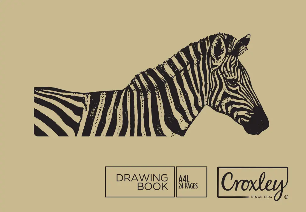 Croxley Drawing Book, A4L 24 Page, Non-interleaved