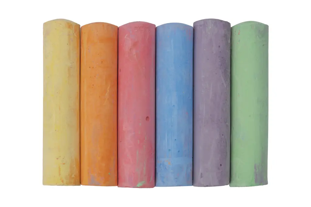 Waltons Primeline Jumbo Sidewalk Chalk Assorted (Box of 6)