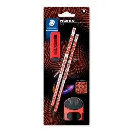 STAEDTLER Pencil NORIX HB Set - Red