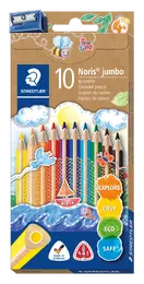 Staedtler Noris Jumbo colouring Pencil Pk10