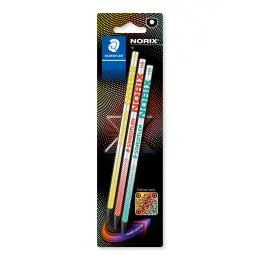 STAEDTLER Pencil NORIX HB 3pcs