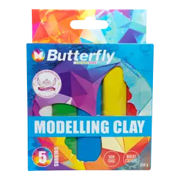 Butterfly Modelling Clay - Set 5 (250gr)