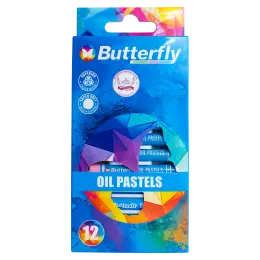 Butterfly Oil Pastels - Pk12