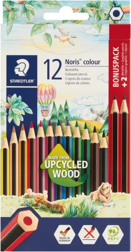 Staedtler Noris Club Colour HB Pencils 185 Set of 12