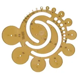 Radius Curve Template