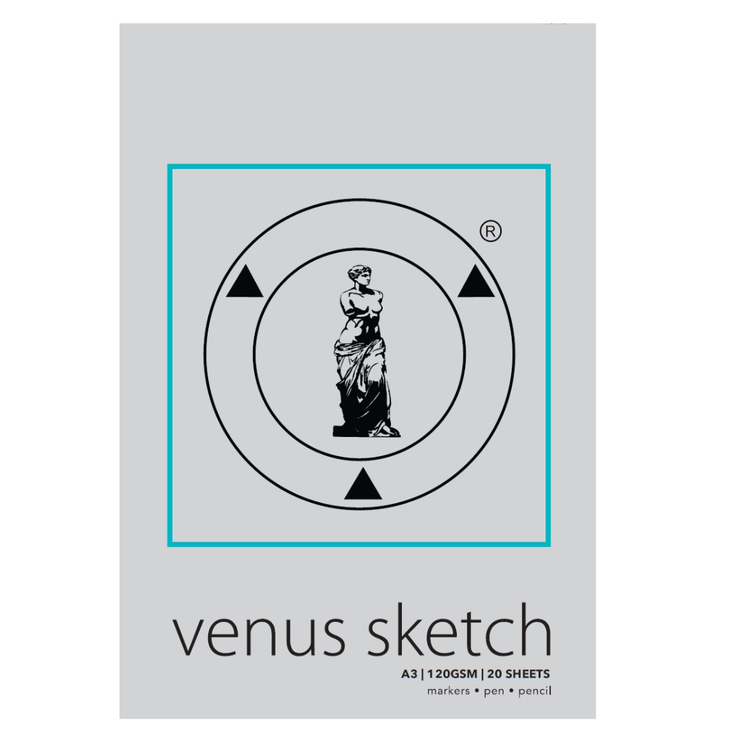 Artboard Sketch Venus Pad A3 120Gsm 20 Sheet | Waltons