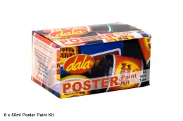 Dala Poster Paint Assorted 50ml Set of 6