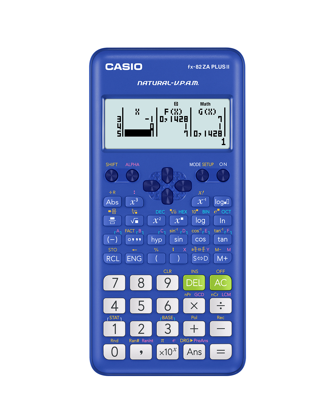 CASIO GAME-10 （動作未確認・ジャンク） Casio Plus New Generation Scientific Calculator - Blue FX82ZA Plus