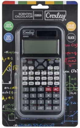 Croxley CCX285SA Scientific Calculator Black (Each)