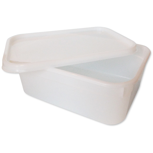 2 Litre Plastic Storage Container Rectangular with Lid | Waltons