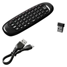 Volkano Wand Series Air Mouse with Qwerty Keyboard & Gyro