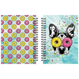 A5 Wiro Notebook Woof 80 Pages