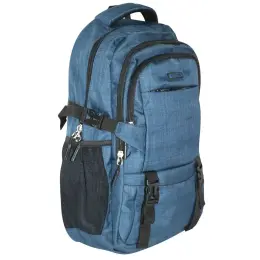 Edison School Backpack 50x35x20 35 Litre Grey & Black