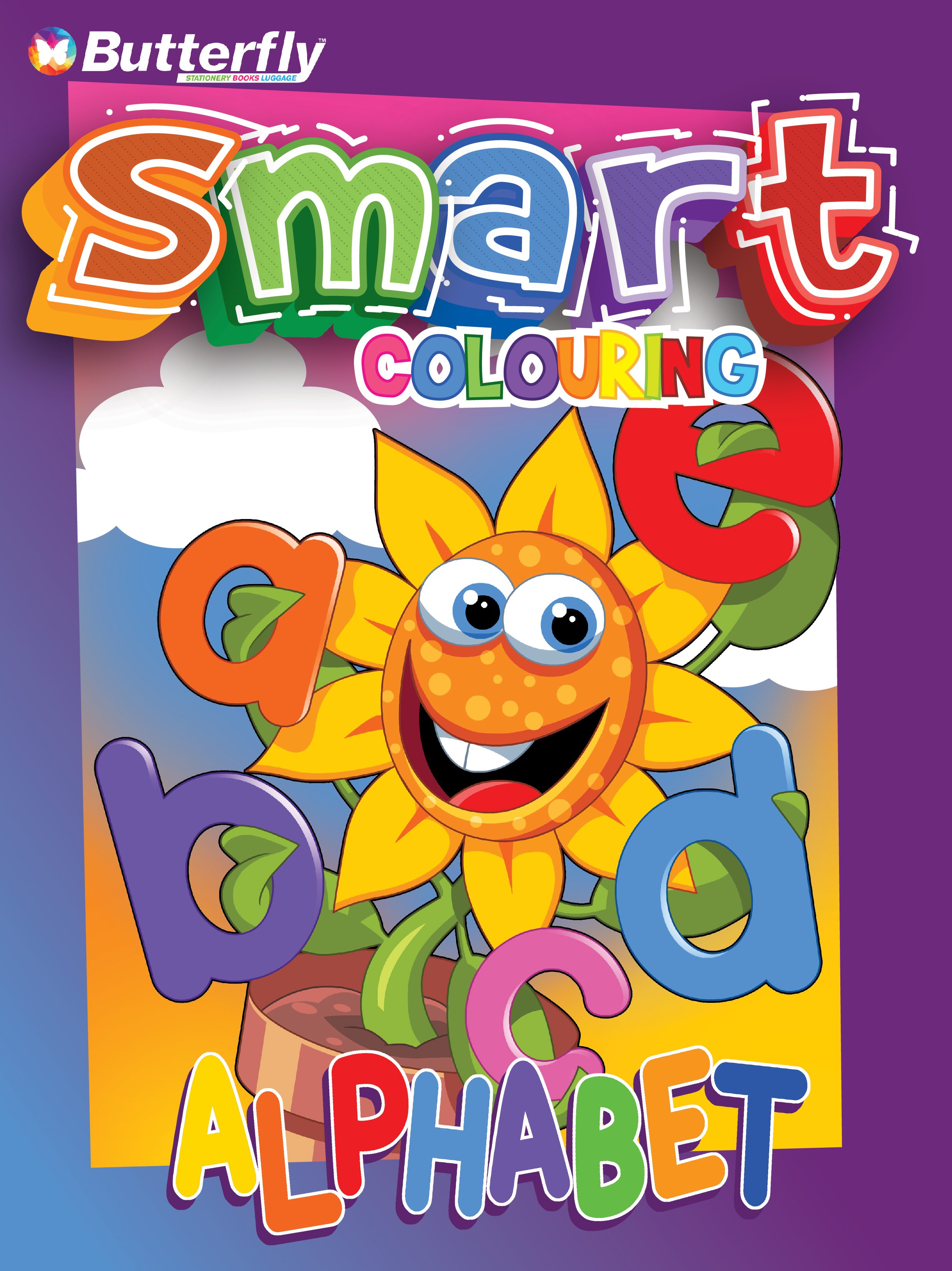 Smart Colouring & Activity Book 96 Page Alphabet - For Early