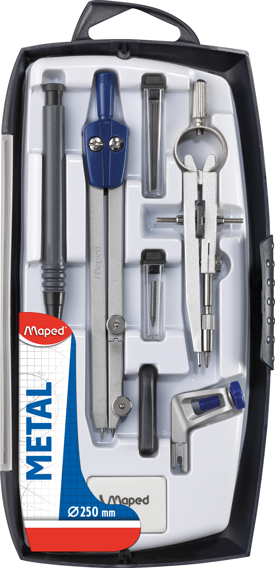 Maped Metal 8 Piece Compass Set | Waltons