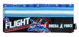 Flight Journey Double Zip Pencil Bag 33cm