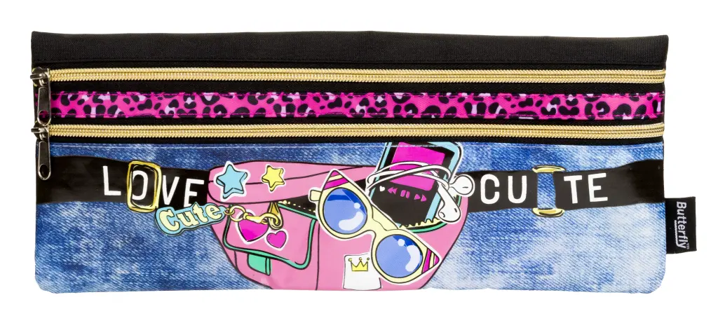 Cranes Double Zip Pencil Bag 33cm