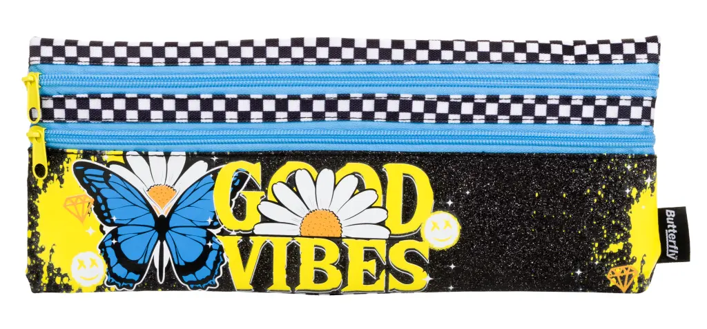 Sweethearts Double Zip Pencil Bag 33cm