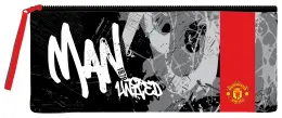 Manchester United Polyester Pencil Bag 33cm - Flames