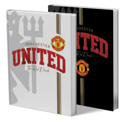 Manchester United Book Covers (Pack 5) - Old School