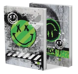 Moji Book Covers (Pack 5) - Never Stop