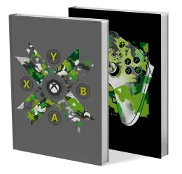 Xbox Book Covers (Pack 5) - Shredded Camo Green