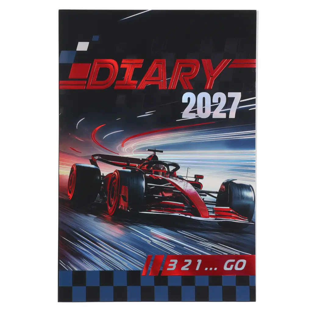 321 Go Diary Soft Cover A5 4 Days-to-View (Each)