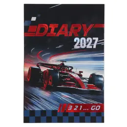 321 Go Diary Soft Cover A5 4 Days-to-View (Each)