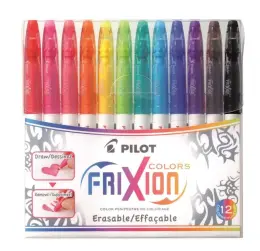 Pilot Frixion Colours Markers Set of 12