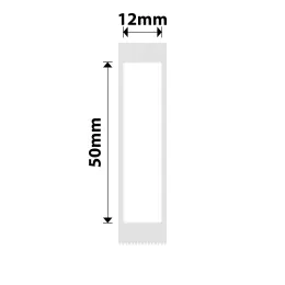 Niimbot - B18 / N1 - 12x50mm - 125 Labels - Transparent