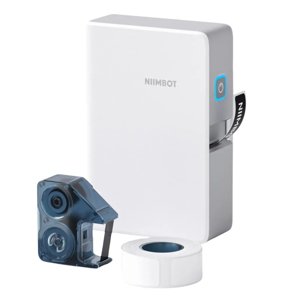 Niimbot - N1 - Thermal Transfer Printer & Satin Ribbon Kit - White
