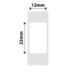 Niimbot - D11 / D101 / D110 / H1S - 12x22mm - 260 Labels - White