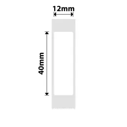 Niimbot - D11 / D101 / D110 / H1S - 12x40mm - 155 Labels - White