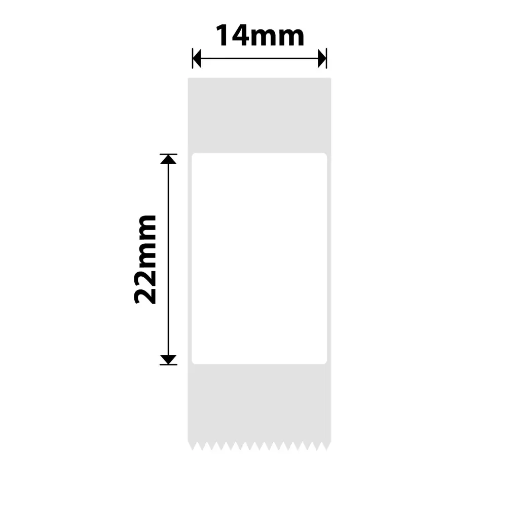 Niimbot - D11 / D101 / D110 / H1S - 14x22mm - 250 Labels - White